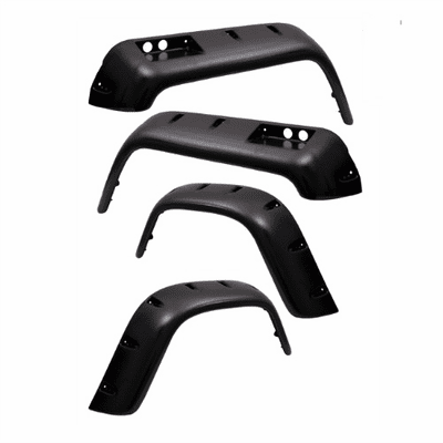 1163310  All Terrain Fender Flare Kit, 1976-86 Jeep CJ5, CJ7, CJ8 by Rugged Ridge