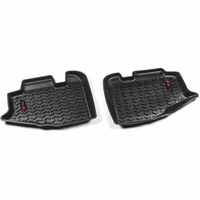 12950.10 Floor Liner Rear Black 97-06 Wrangler TJ & LJ by Rugged Ridge