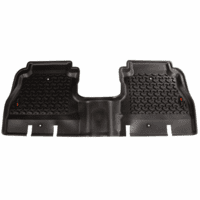 12950.48 Floor Liner, Rear, Black, 18-25 Jeep Wrangler JL, 4-Door by Rugged Ridge