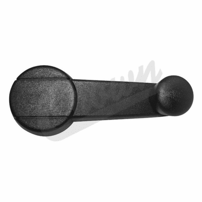 35025104 Manual Window Handle, Black, for 1984-96 Jeep Cherokee XJ & 1993-96 Grand Cherokee ZJ by Crown