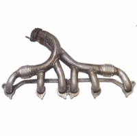4883385K Exhaust Manifold Kit for 1991-99 Jeep Wrangler YJ & TJ, Cherokee XJ & Grand Cherokee ZJ with 4.0L Engine by Crown