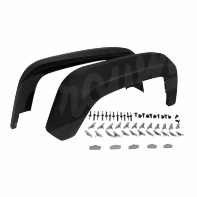 5KFKRR Rear Fender Flare Kit with Textured Finish for 2007-2018 Jeep Wrangler JK by Crown