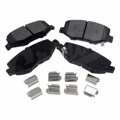 68003776AA  Rear Disc Brake Pads, fits 2007-2018 Jeep Wrangler JK, 2008-2012 Liberty KK by Crown