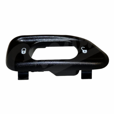 68185910AA Passenger Side Door Lock Switch Bezel for 2011-2018 Jeep Wrangler JK by Crown