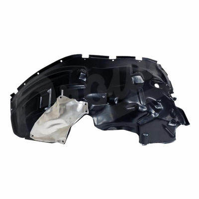68299171AB Left Side Front Fender Liner for 2018-2025 Jeep Wrangler JL Rubicon by Crown
