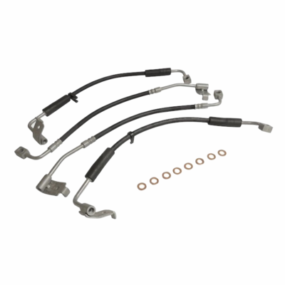 BHK1 Brake Hose Set for 2007-2010 Jeep Wrangler JK by Crown