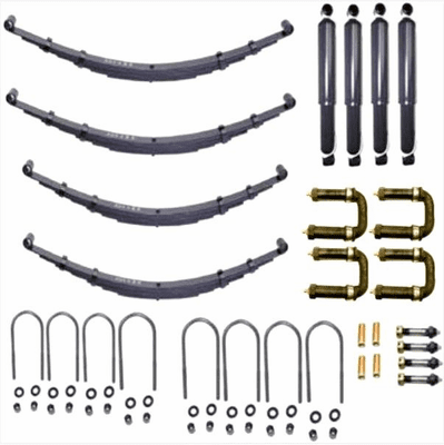 Complete Suspension Rebuild Kit for 1950-1952 Willys Jeep M38 by MJW