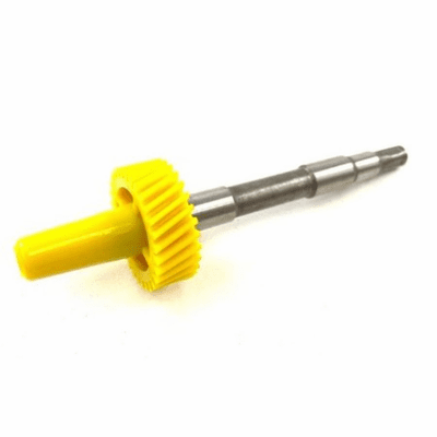 Fairchild Industries D5020 30 Tooth Speedometer Gear Long Shaft, Yellow for 93-06 Jeep Wrangler YJ, TJ, Cherokee XJ and Grand Cherokee ZJ