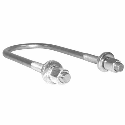 J0808988 Front Axle U-Bolt for 1941-1975 Willys Jeep CJ & C101, C104 Models, 1 Required by Crown