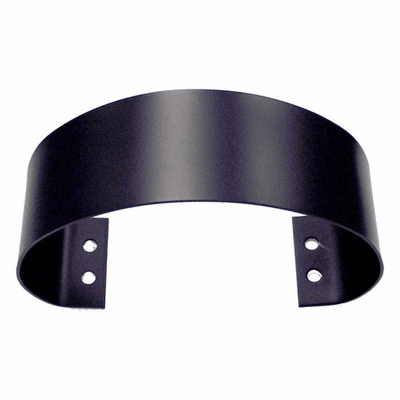 J5355457 Rear Bumperette, Black for 1976-1995 Jeep CJ and Wrangler YJ by Crown