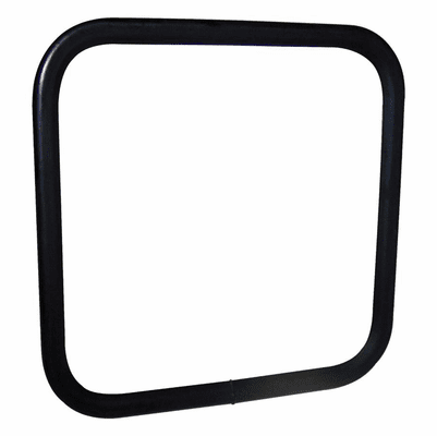 J5462736  Side Mirror Head, Black, 55-86 Jeep CJ Models by Crown