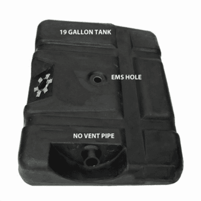 MTS 1980-1984 Ford F-100, F-150, F-250, F-350 Pickup 19-Gal. Rear/Aft Axle Fuel Tank