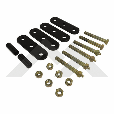 RT21021 Heavy Duty Leaf Spring Shackle Kit, Fits 1946-1975 Jeep CJ3B, CJ5, CJ6, Pickup, Sedan Delivery and Wagon by Crown