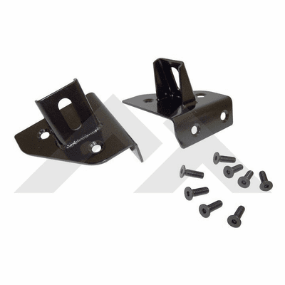RT26021 Windshield Light Mounting Brackets, 76-95 Jeep CJ and Wrangler 