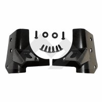 RT28001 Windshield Auxiliary Light Mounting Brackets, 97-06 Jeep Wrangler