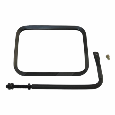 RT30004 Black Trail Mirror for 1976-2026 Jeep CJ, Wrangler YJ, TJ, JK, JL and Gladiator JT by Crown