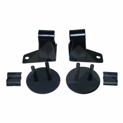 RT30016 Mirror Relocation Bracket in Black for 2007-2018 Jeep Wrangler JK by Crown