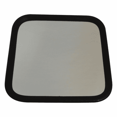 RT30017 Mirror Head, Stainless Steel, Left or Right Hand for 55-86 Jeep CJ Models by Crown