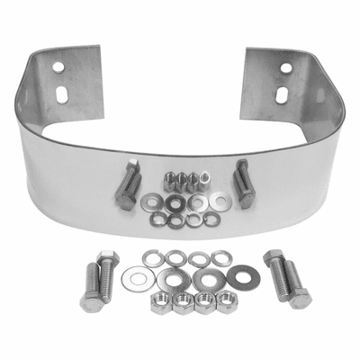 RT34001 Rear Bumperette, Stainless for 1976-1995 Jeep CJ and Wrangler YJ by Crown