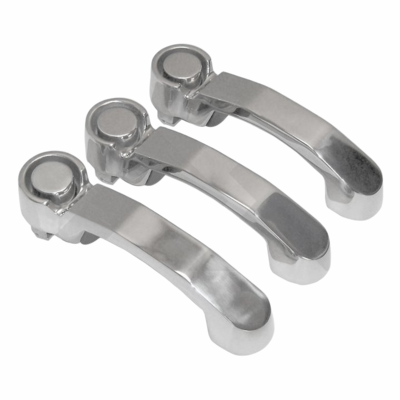 RT34004 Stainless Door & Tailgate Handle, 3 Piece Kit for 2007-2018 Wrangler JK by Crown