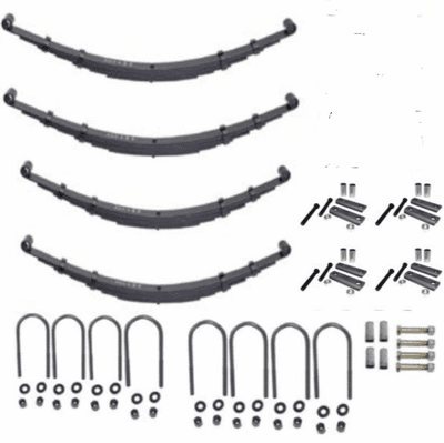 Suspension Rebuild Kit without Shocks for 1955-1975 Jeep CJ5 and CJ6 Models by MJW