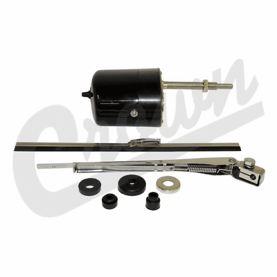 Wiper Motor Kit, 6 Volt, Universal Application, 1941-1958 MB, GPW, CJ2A, CJ3A, DJ3A, CJ3B, CJ5, CJ6 by Crown