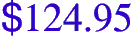 $124.95