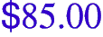 $85.00