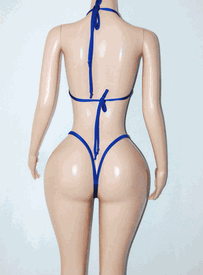 Big dangle rhinestone y-back set (2colors)