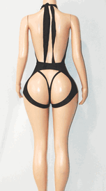 Chaps 2pc w/g-string 