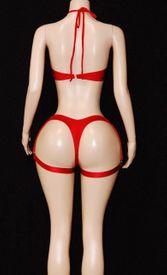 Garter thong set