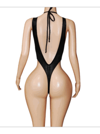 Slim cut monokini