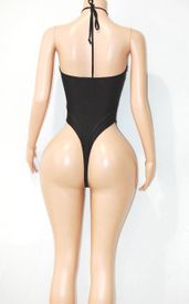 Tony lace up monokini 
