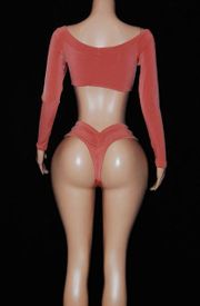 Long sleeves short set