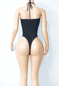 Mace/lycra double ring monokini