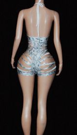 Money print romper