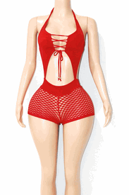 Net romper 