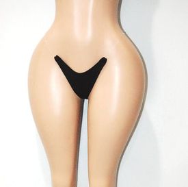 Clear string g-string