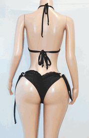 New lace trim sht set w/stones