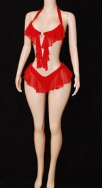 New ruffle thong set 