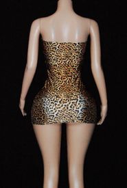 Lace up tube mini