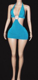 New shirred sides and back mini w/ring