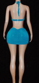 New shirred sides and back mini w/ring