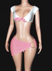Country girl plaid sk set