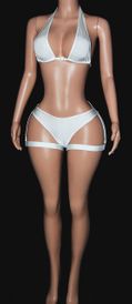 Garter thong set 
