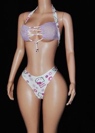 Kitty thong set (only2 left)