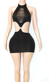 Sequin mini w/ties