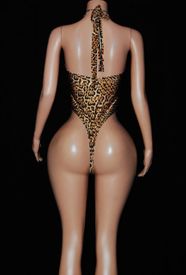 High neck lace up monokini