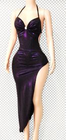 Metallic gown 