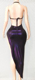 Metallic gown 